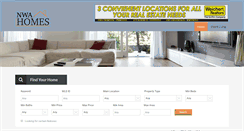 Desktop Screenshot of nwahomes.com